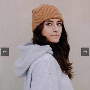 NWT Mate the Label organic cotton beanie
